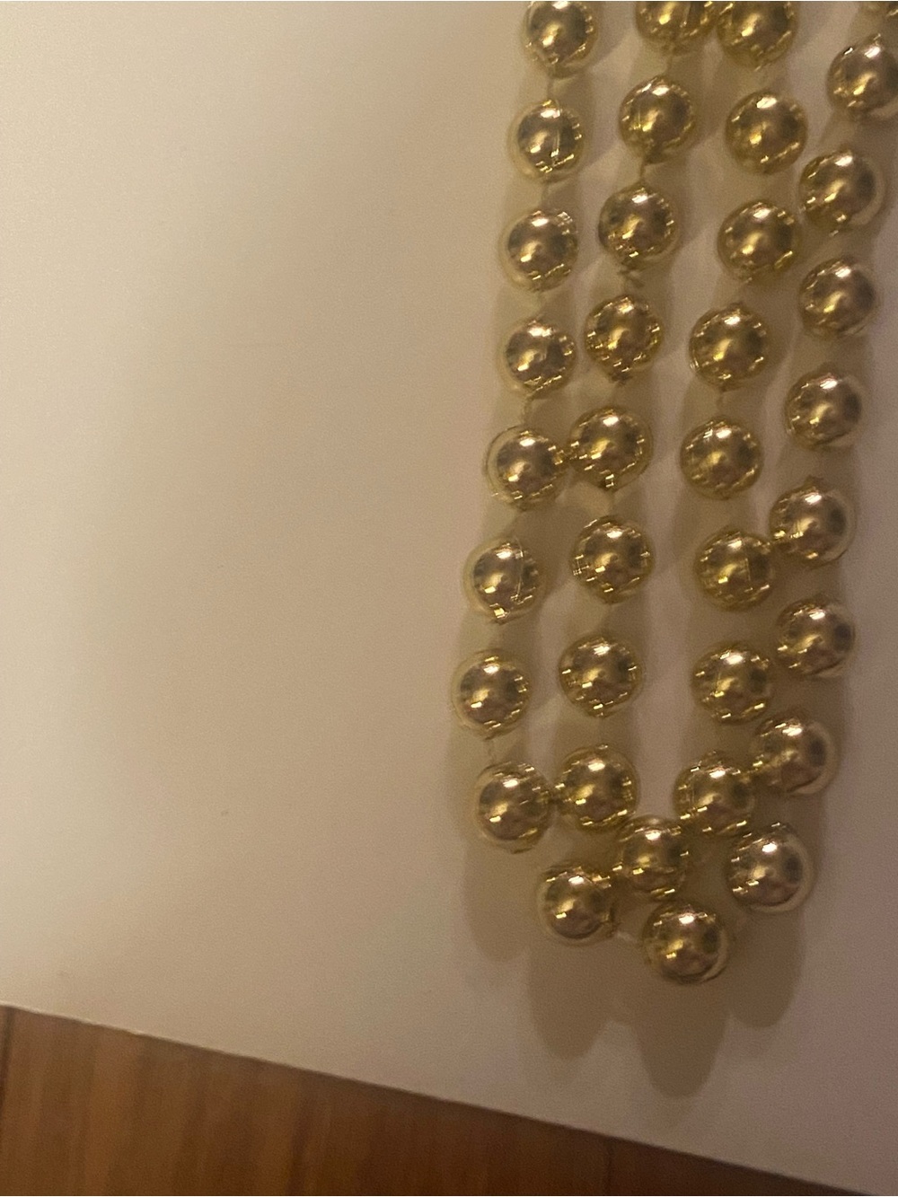 Unlisted Gold Bead Layering Necklace